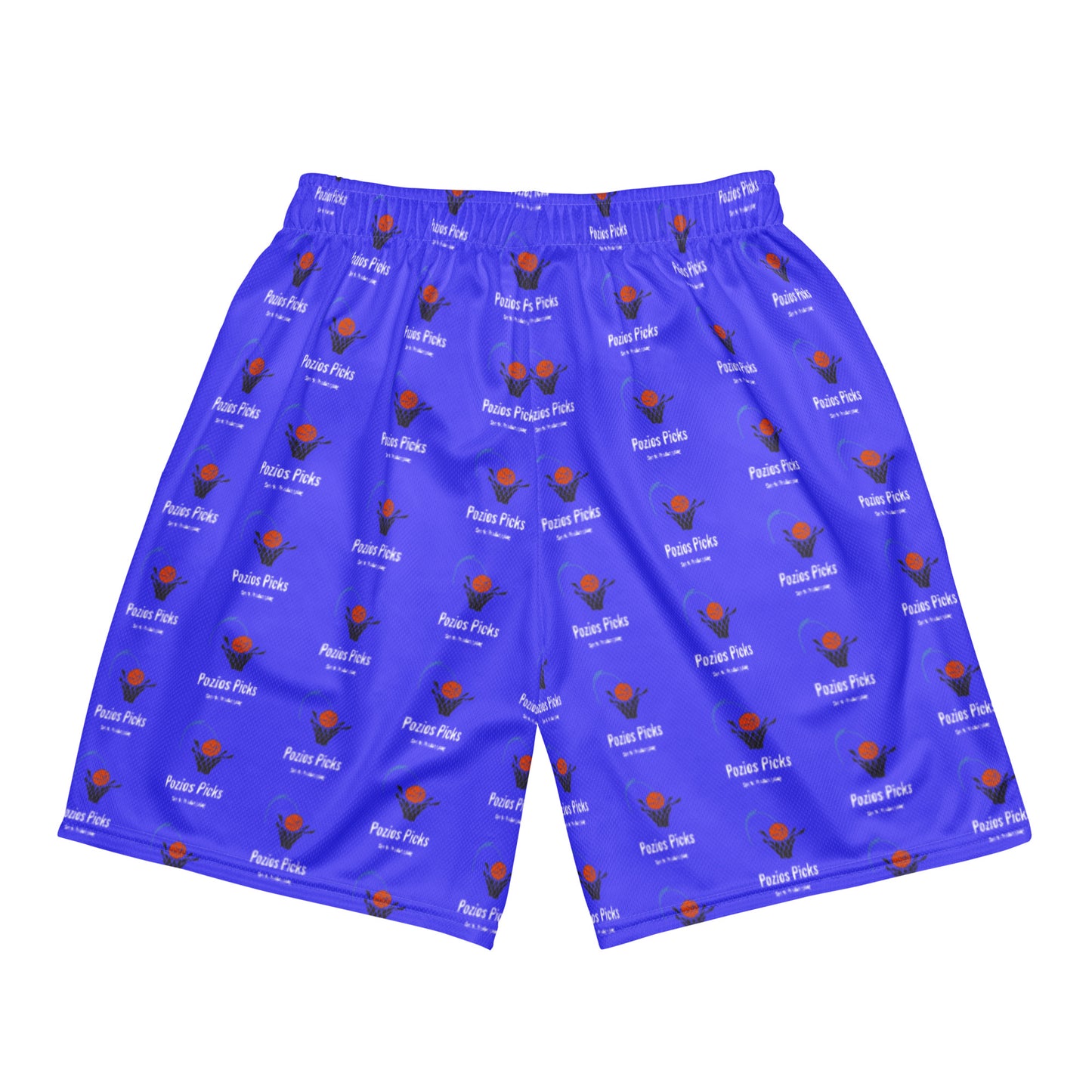 Pozios Picks All Over Print Mesh Shorts