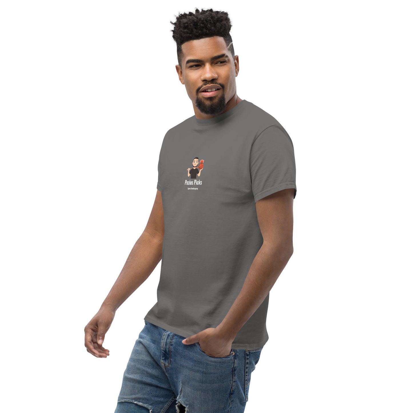 .Pozios Picks NEW Logo Center Tee