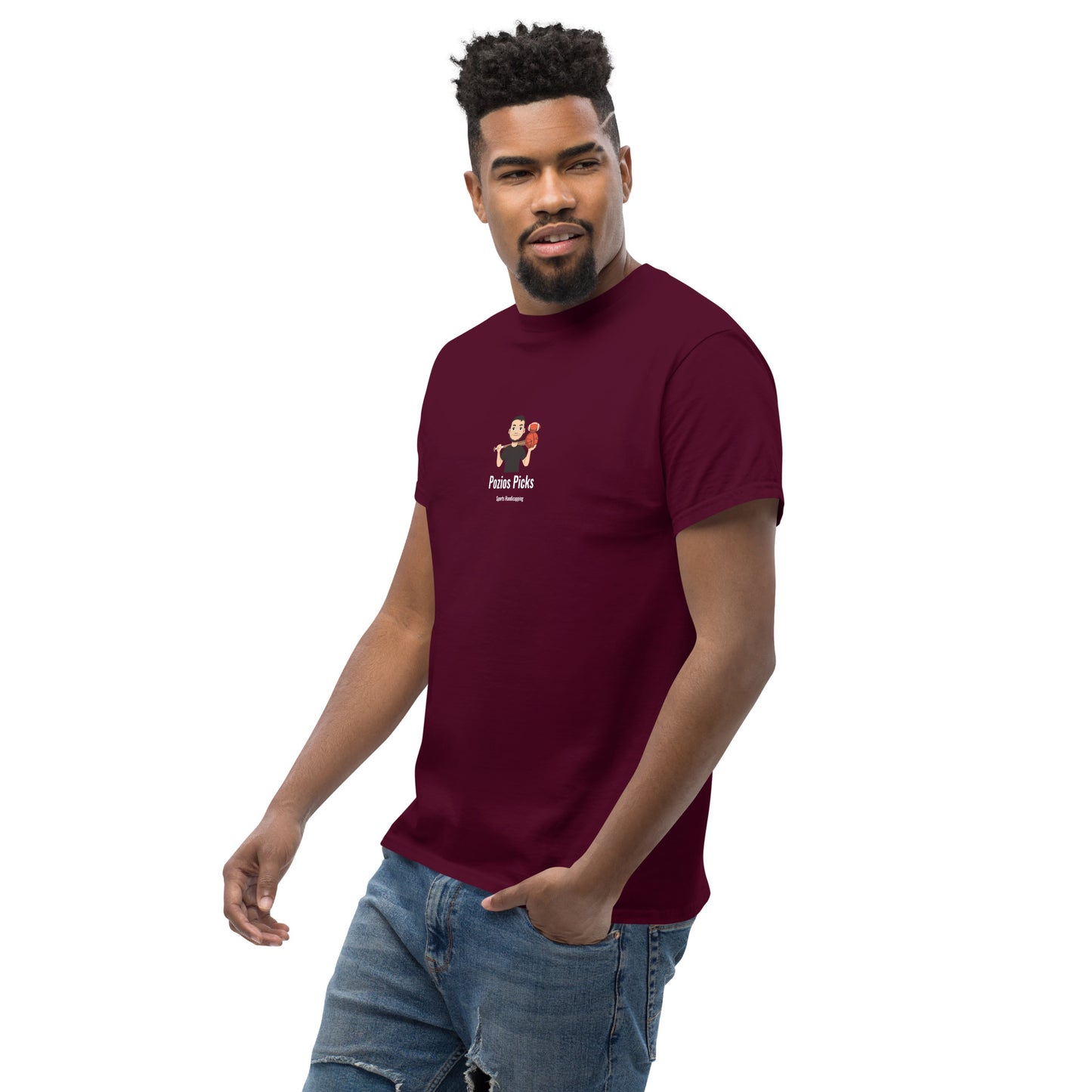 .Pozios Picks NEW Logo Center Tee