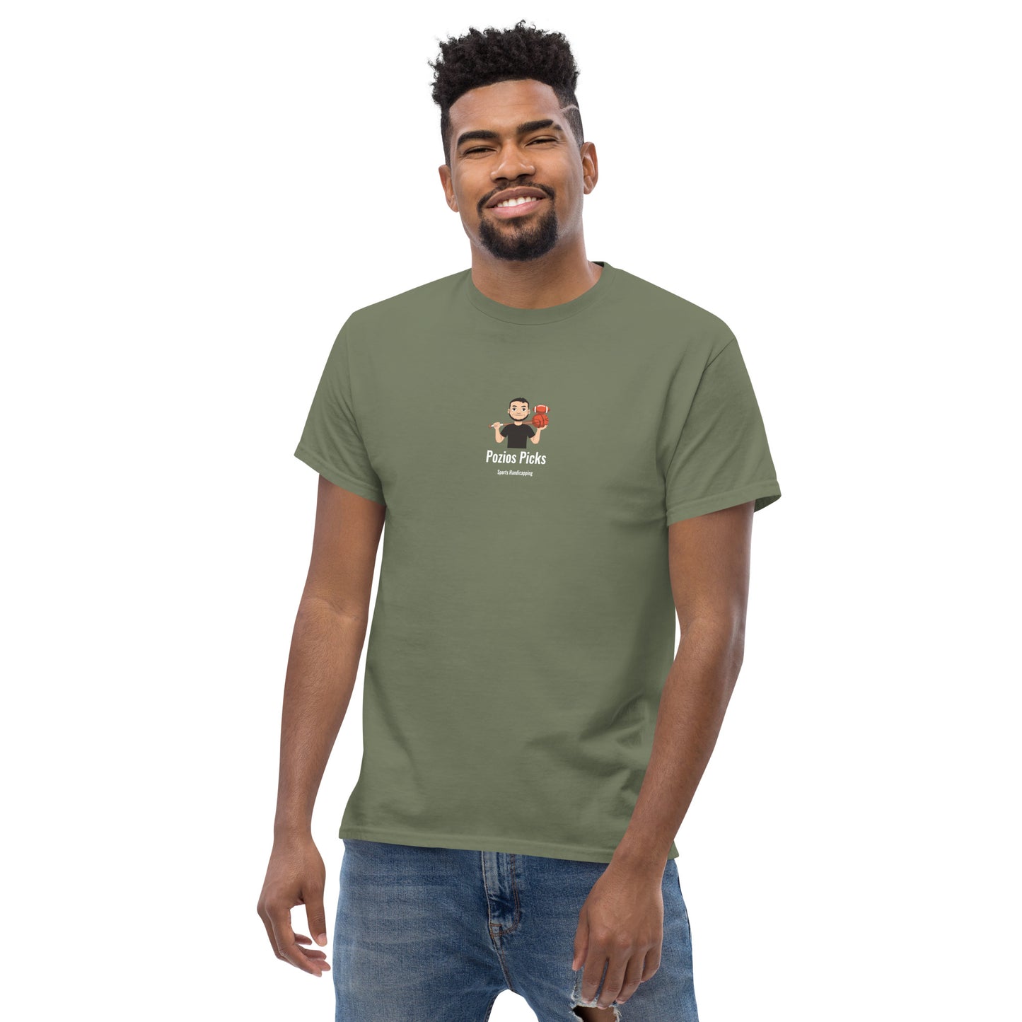 .Pozios Picks NEW Logo Center Tee
