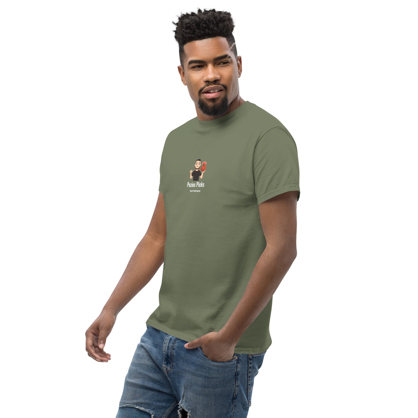 .Pozios Picks NEW Logo Center Tee