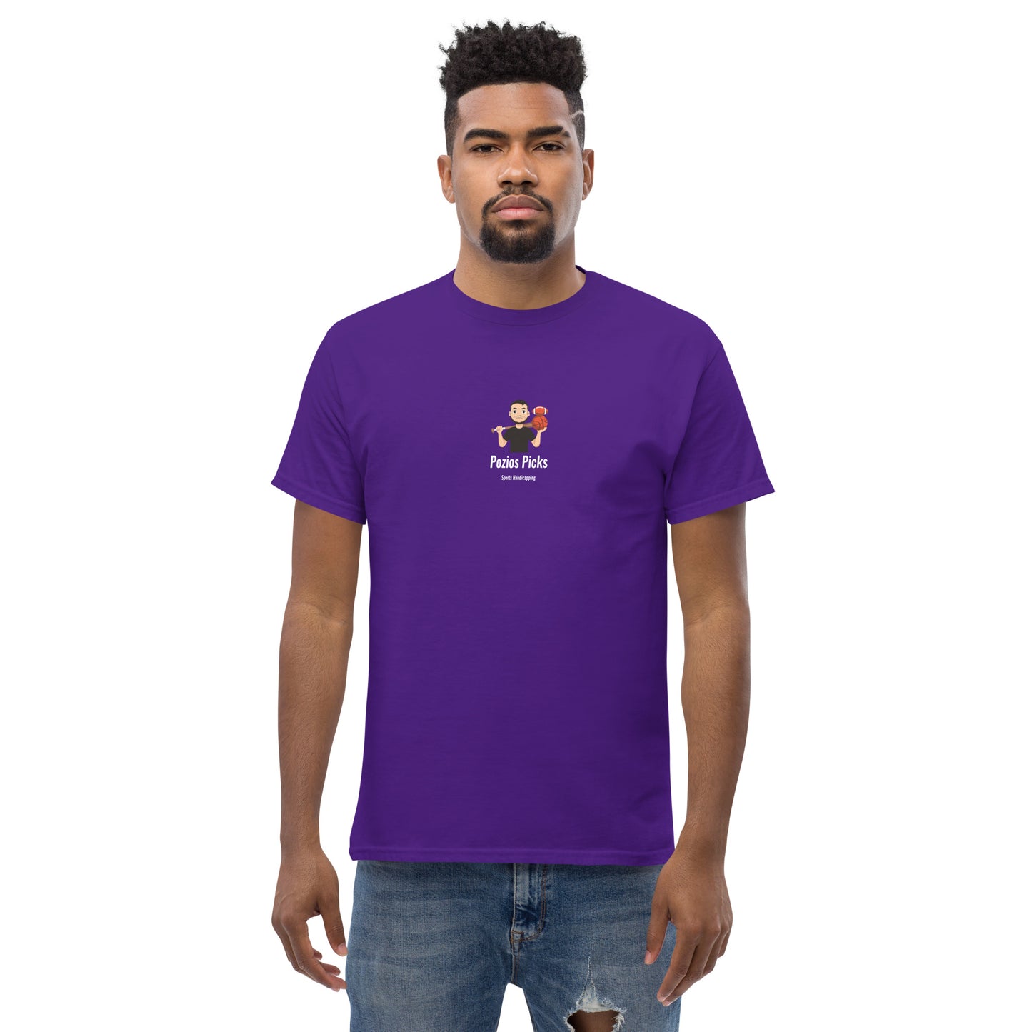 .Pozios Picks NEW Logo Center Tee